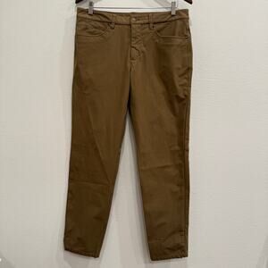 7 Diamonds Men’s Sz 34 Infinity 7-Pocket Pants Tan Slim Fit Stretch Performance